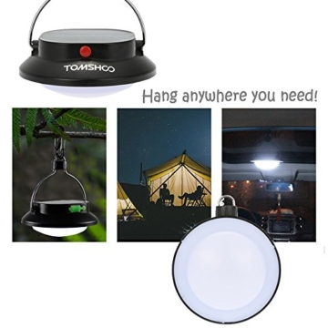 solar campinglampe tomshoo