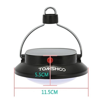 solar campinglampe tomshoo