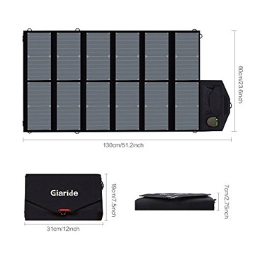 usb 80w solarladegeraet 